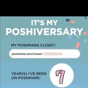 POSHIVERSARY SALE!